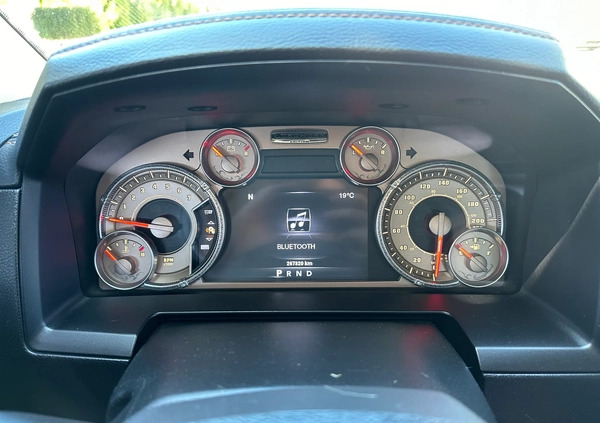 Dodge RAM cena 91999 przebieg: 260000, rok produkcji 2014 z Trzebnica małe 742